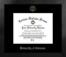 University of Arkansas 11w x 8.5h Manhattan Black Single Mat Gold Embossed Diploma Frame with Bonus Campus Images Lithograph (value savings at $59)